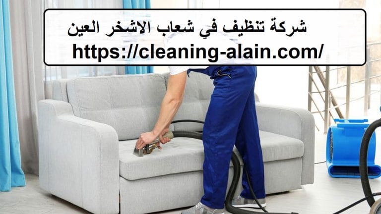 شركة تنظيف في شعاب الاشخر العين